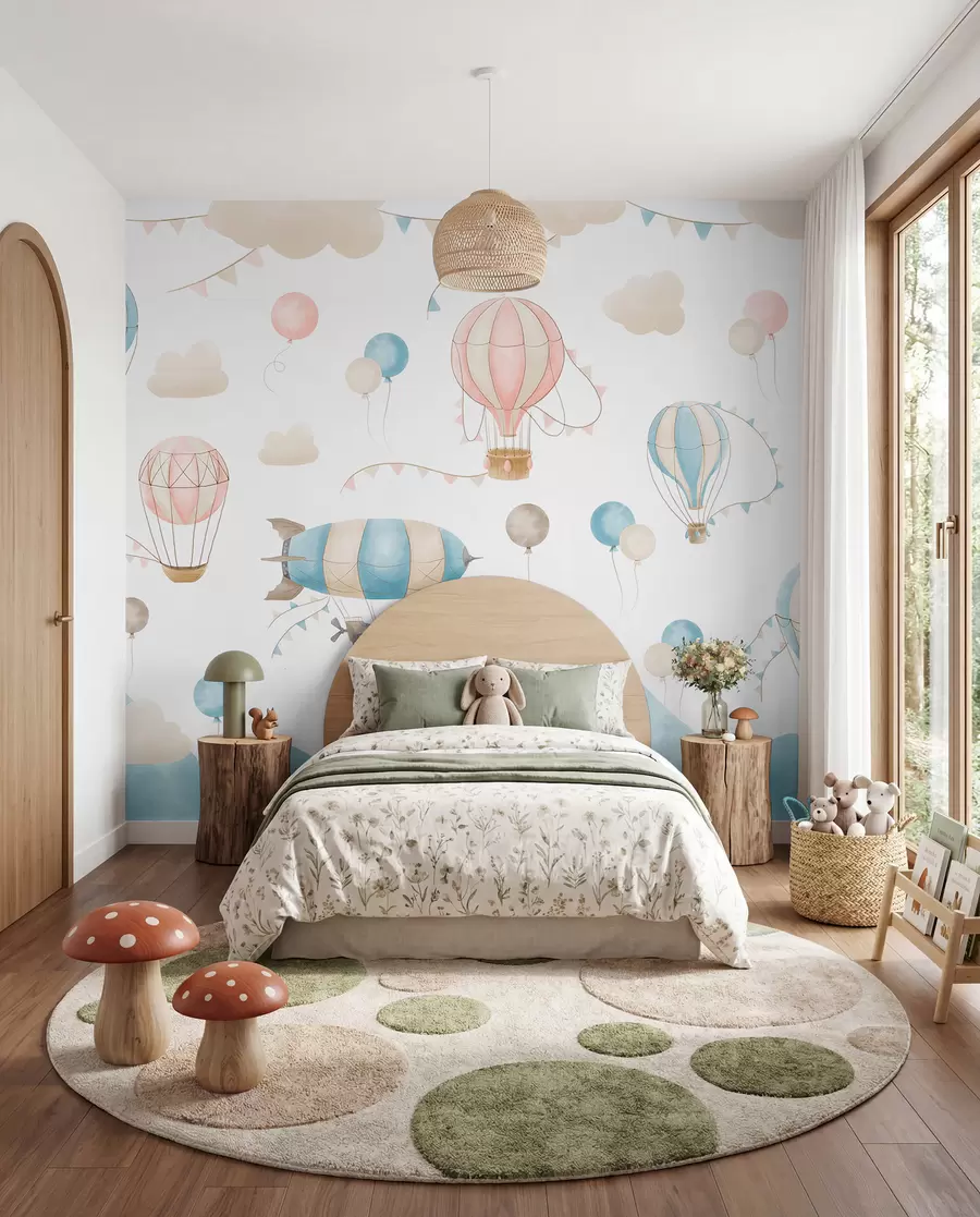 Papier peint Envol et silence w08765