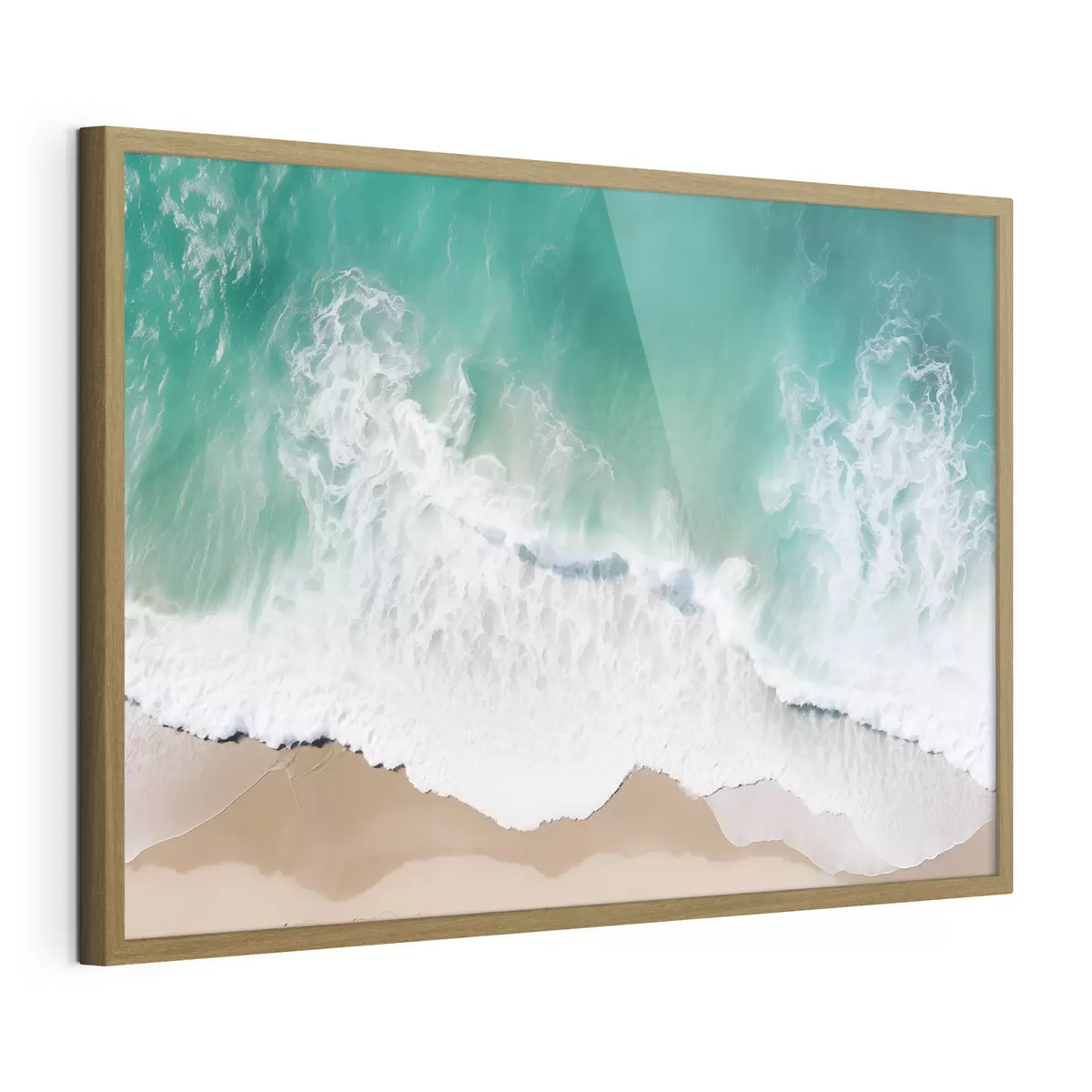 Poster Souffle turquoise f42930