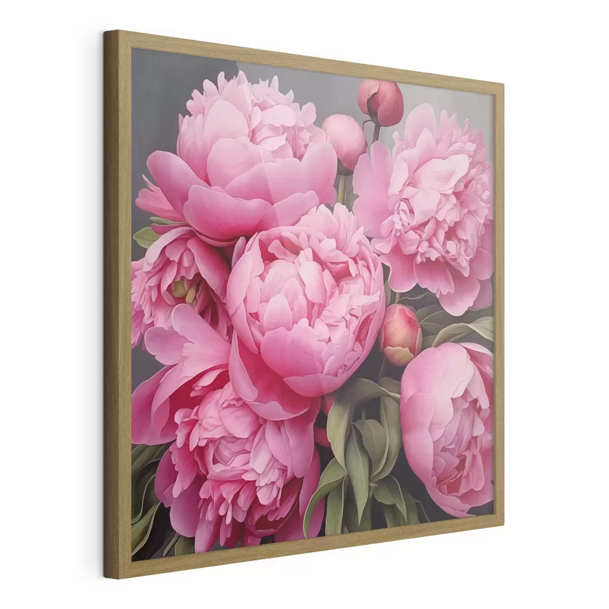 Poster Pivoines roses f42944