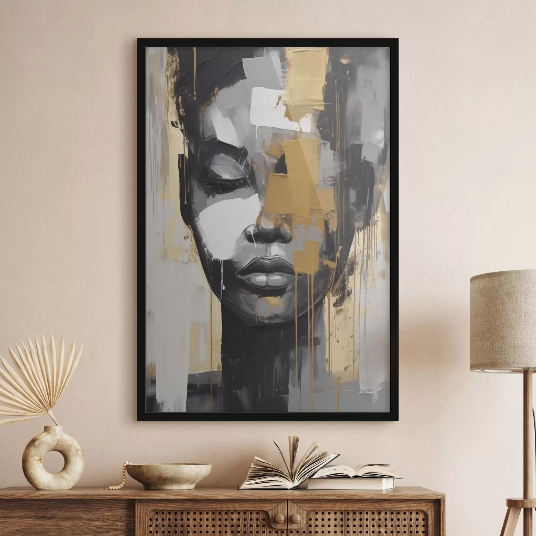 Papier peint Visage de fille f42950