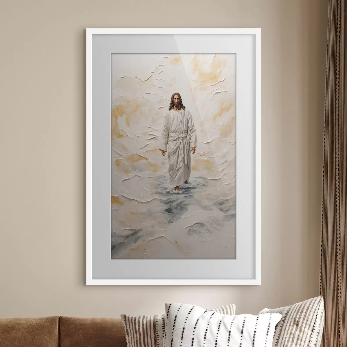 Poster Le Christ sur l’eau f42769