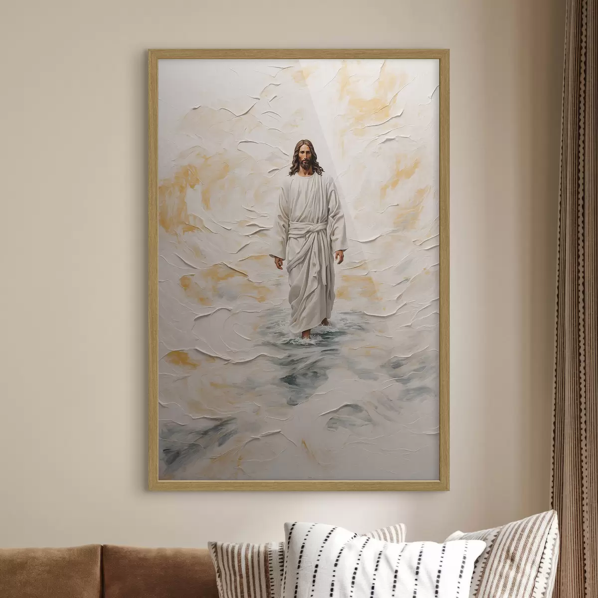 Poster Le Christ sur l’eau f42769