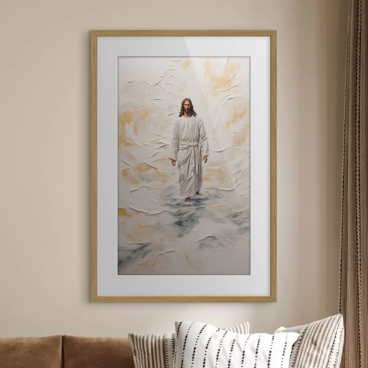 Poster Le Christ sur l’eau f42769