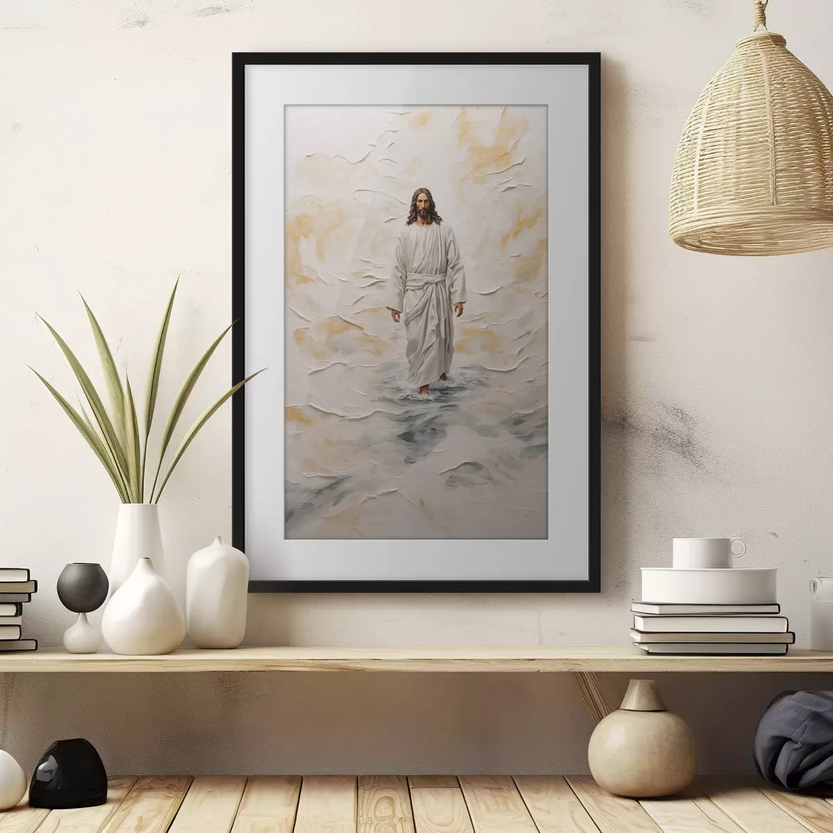 Poster Le Christ sur l’eau f42769