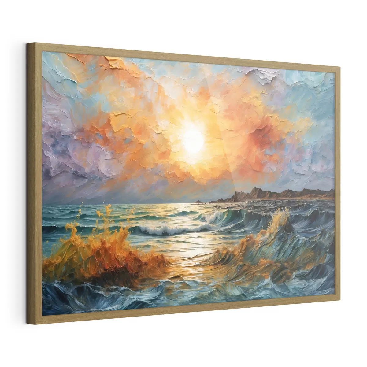 Poster La mer embrase le ciel f42920