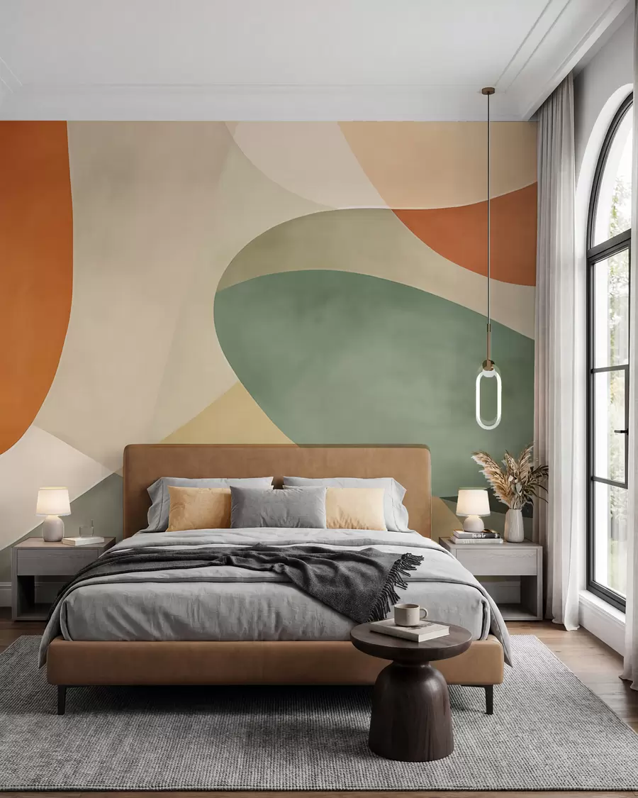 Papier peint Composition abstraite w03094