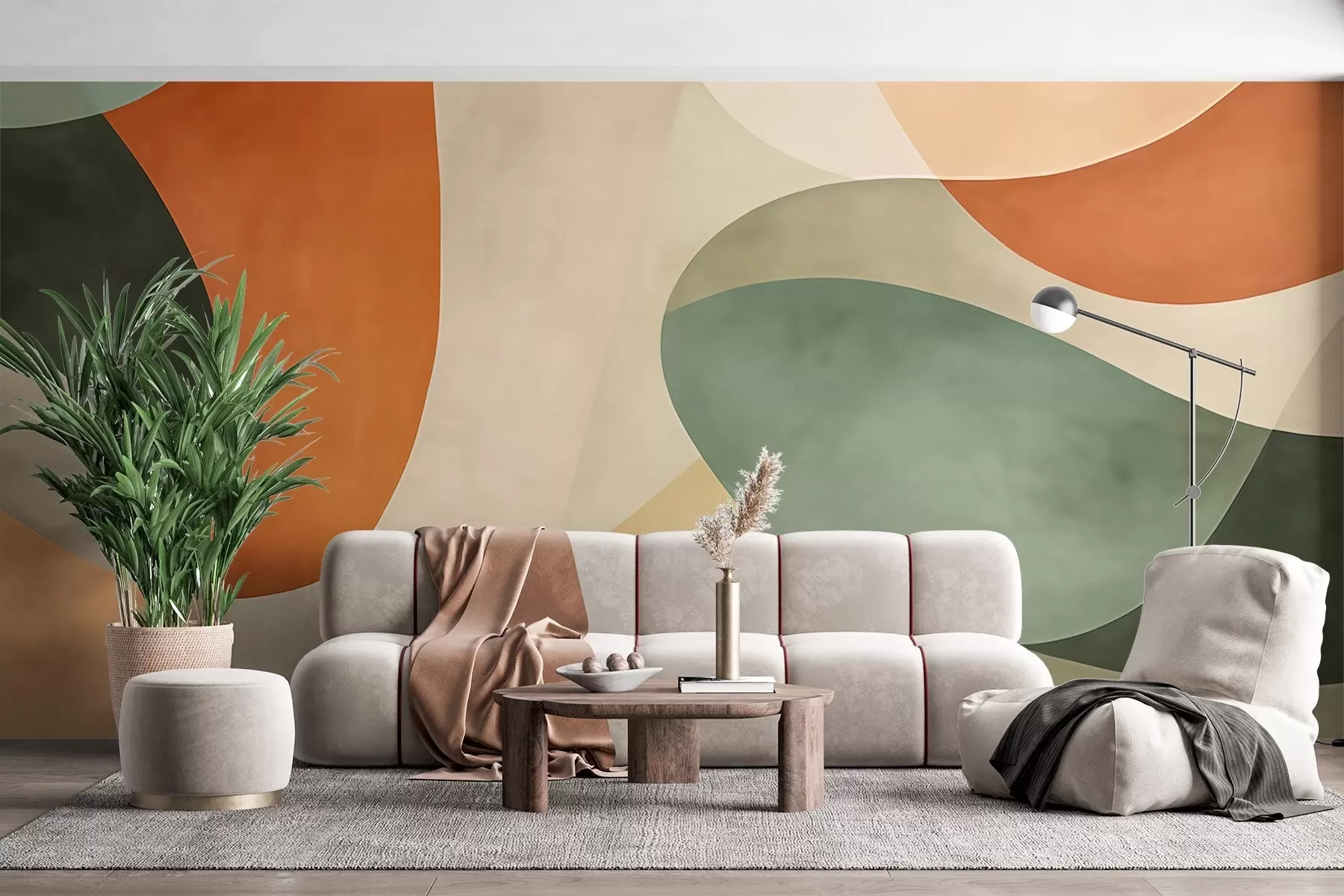 Papier peint Composition abstraite w03094