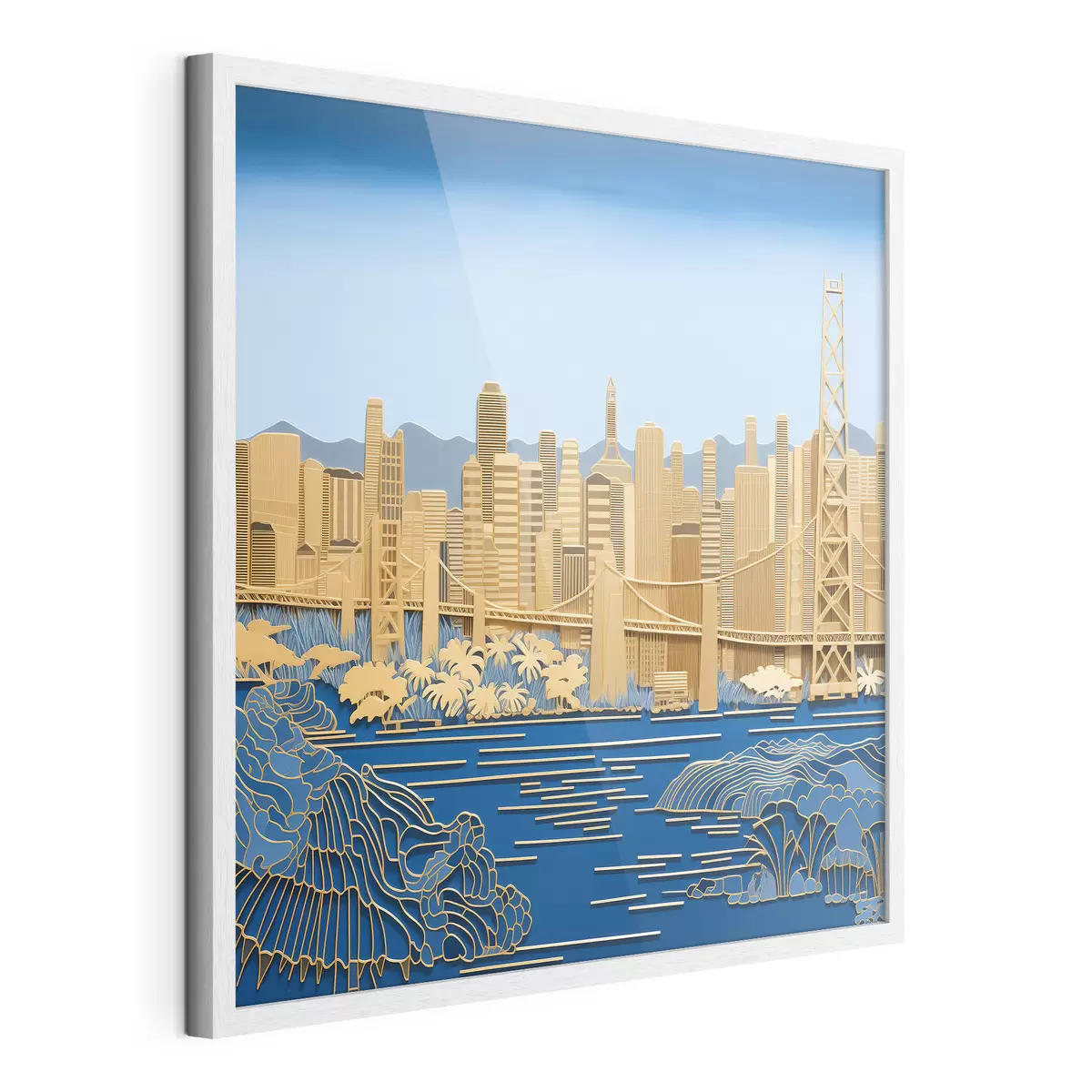 Poster Vue de la ville f42886