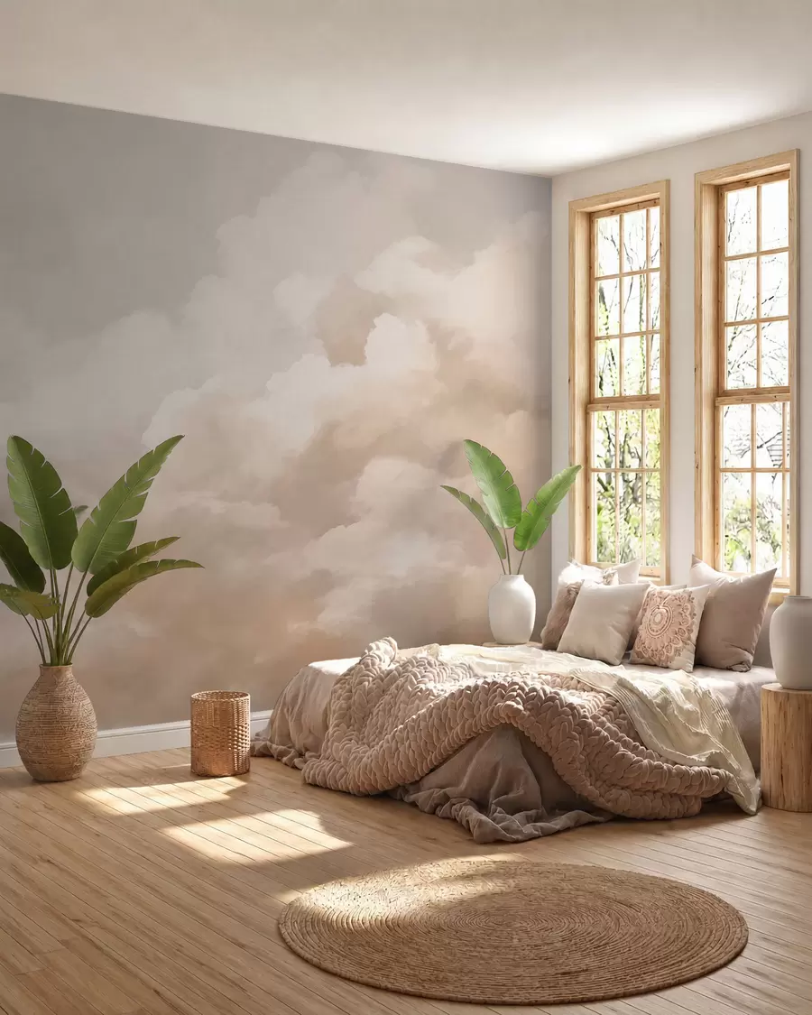 Papier peint Nuages w03136