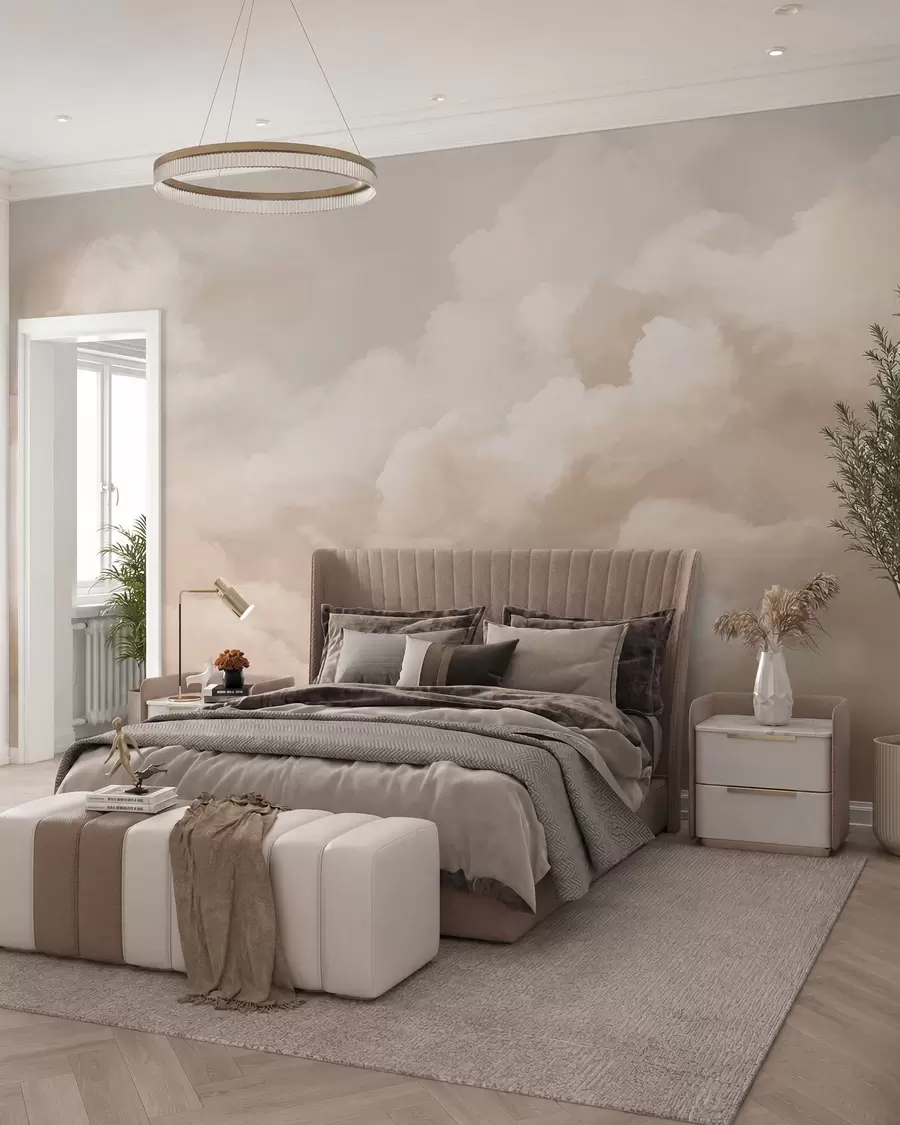 Papier peint Nuages w03136