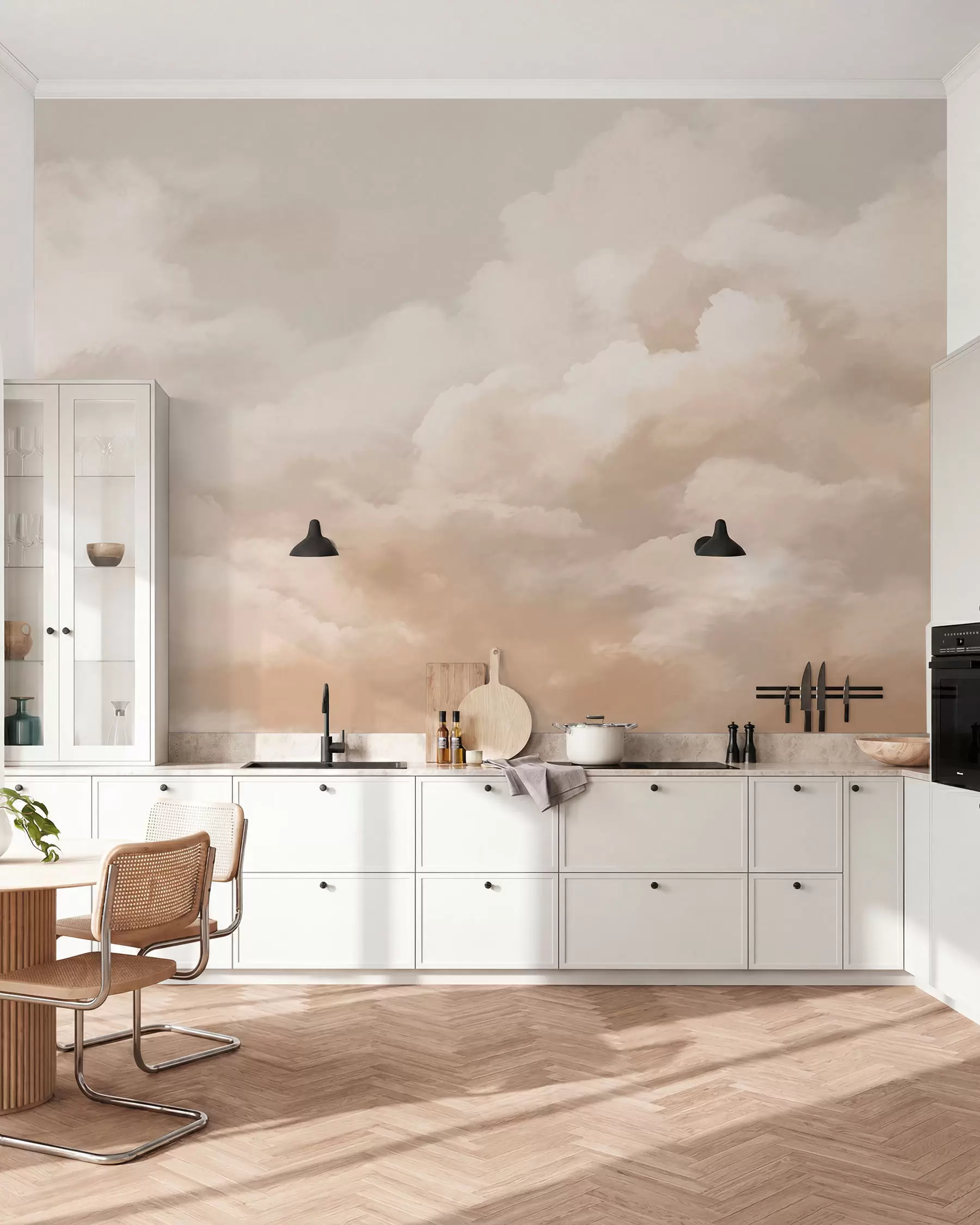 Papier peint Nuages w03136