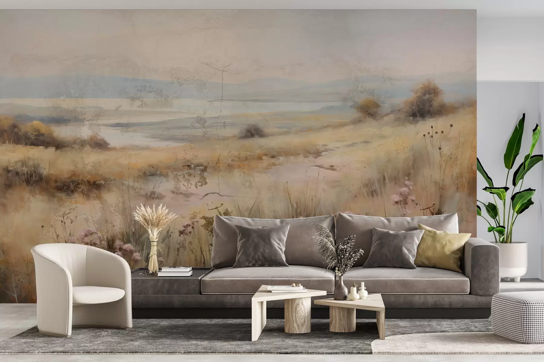 Papier peint Paysage moderne w03203