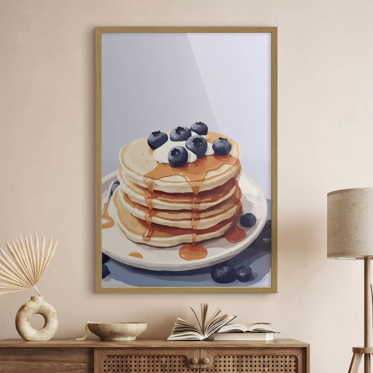 Poster Petit déjeuner du jour libre f43009