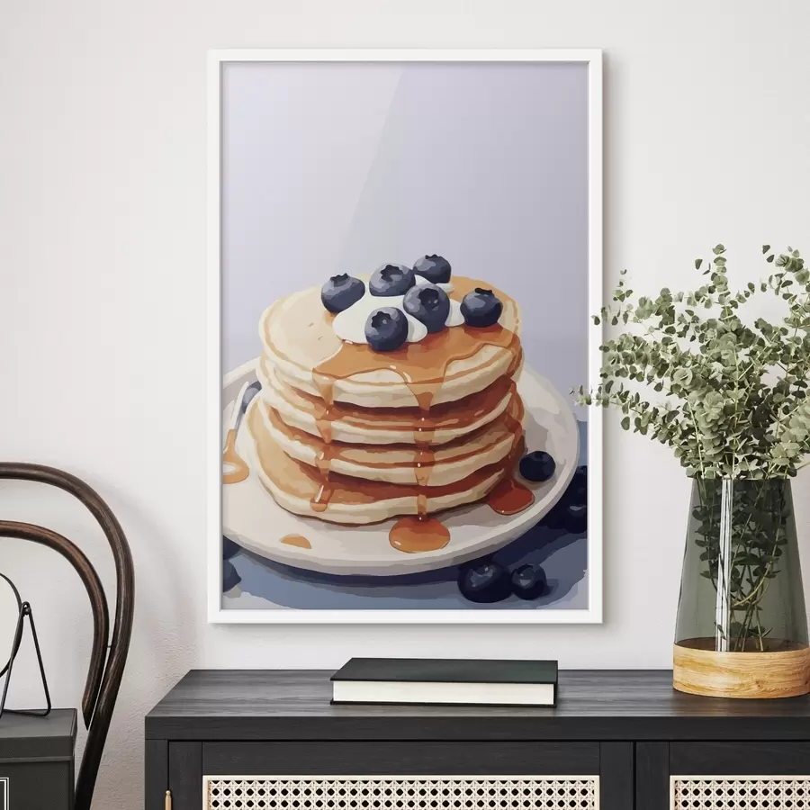 Papier peint Petit déjeuner du jour libre f43009