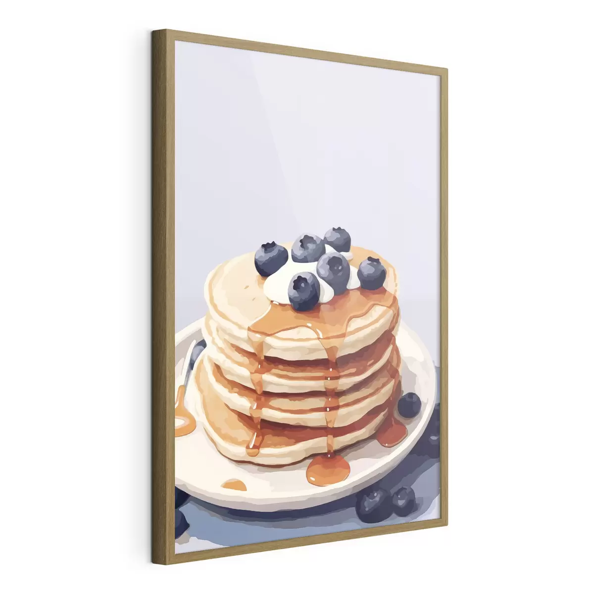 Poster Petit déjeuner du jour libre f43009
