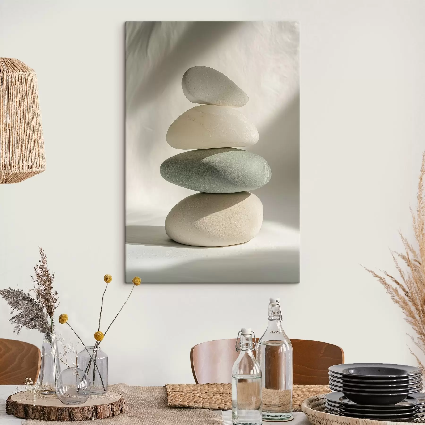 Tableau Pierres esthétiques, réalisme, décoration intérieure, éclairage naturel  s43048