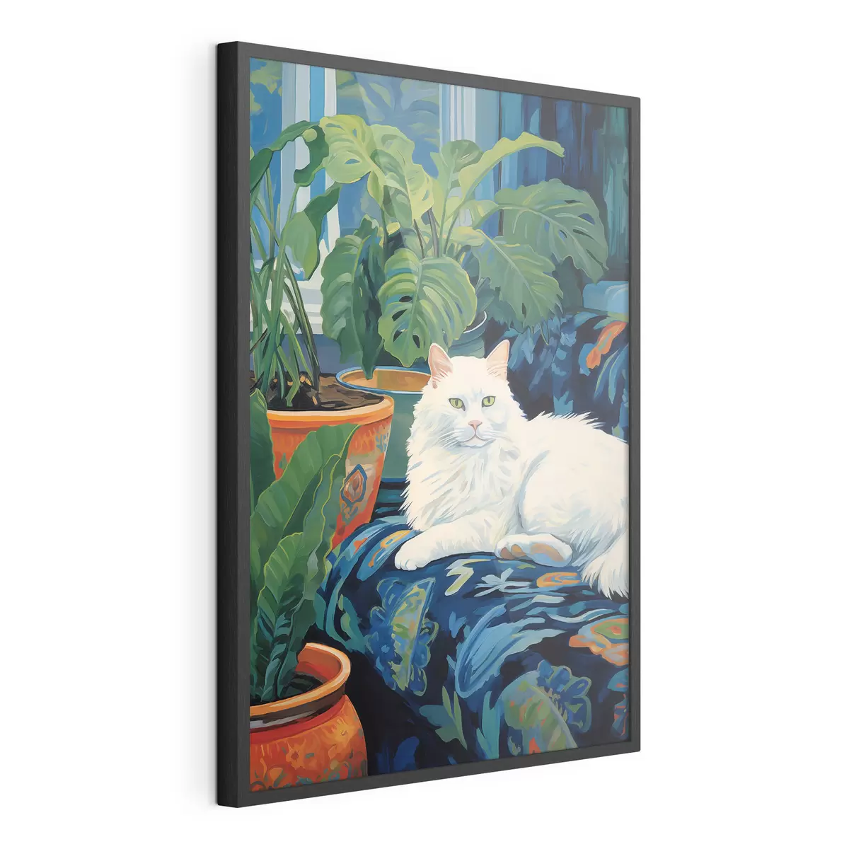 Poster Chat au royaume vert f43131