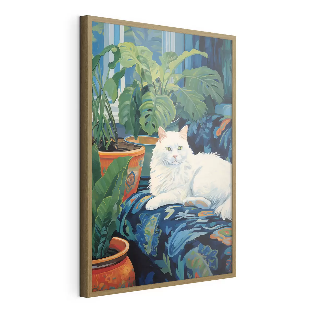 Poster Chat au royaume vert f43131