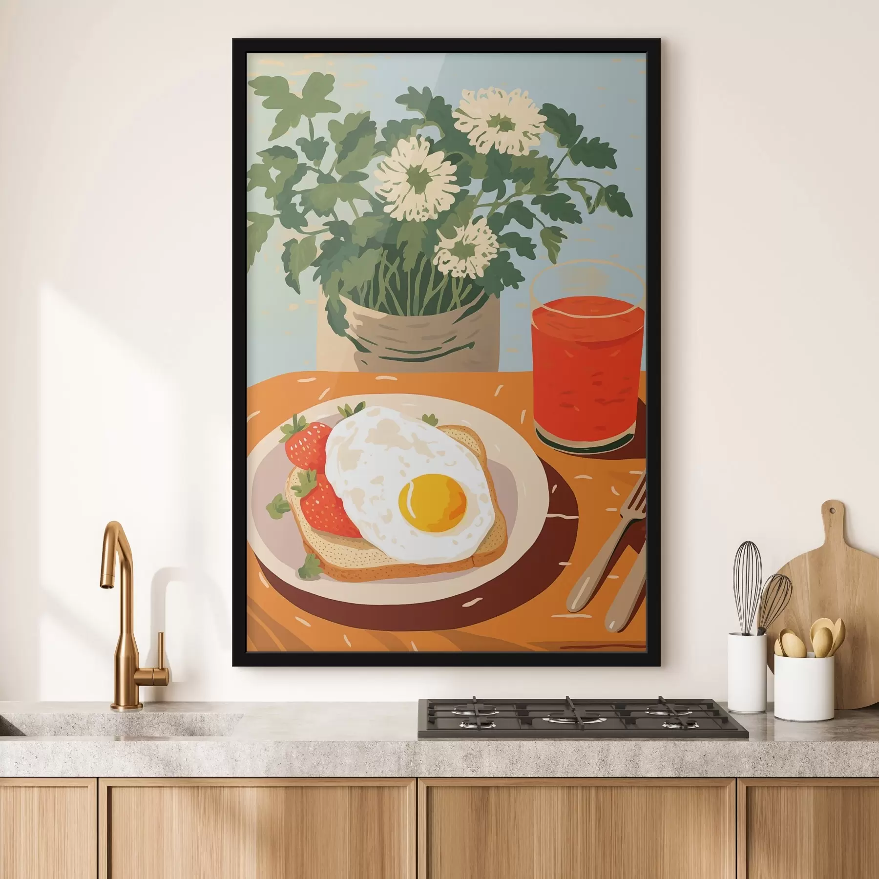 Papier peint Croissants pour le petit-déjeuner f43140