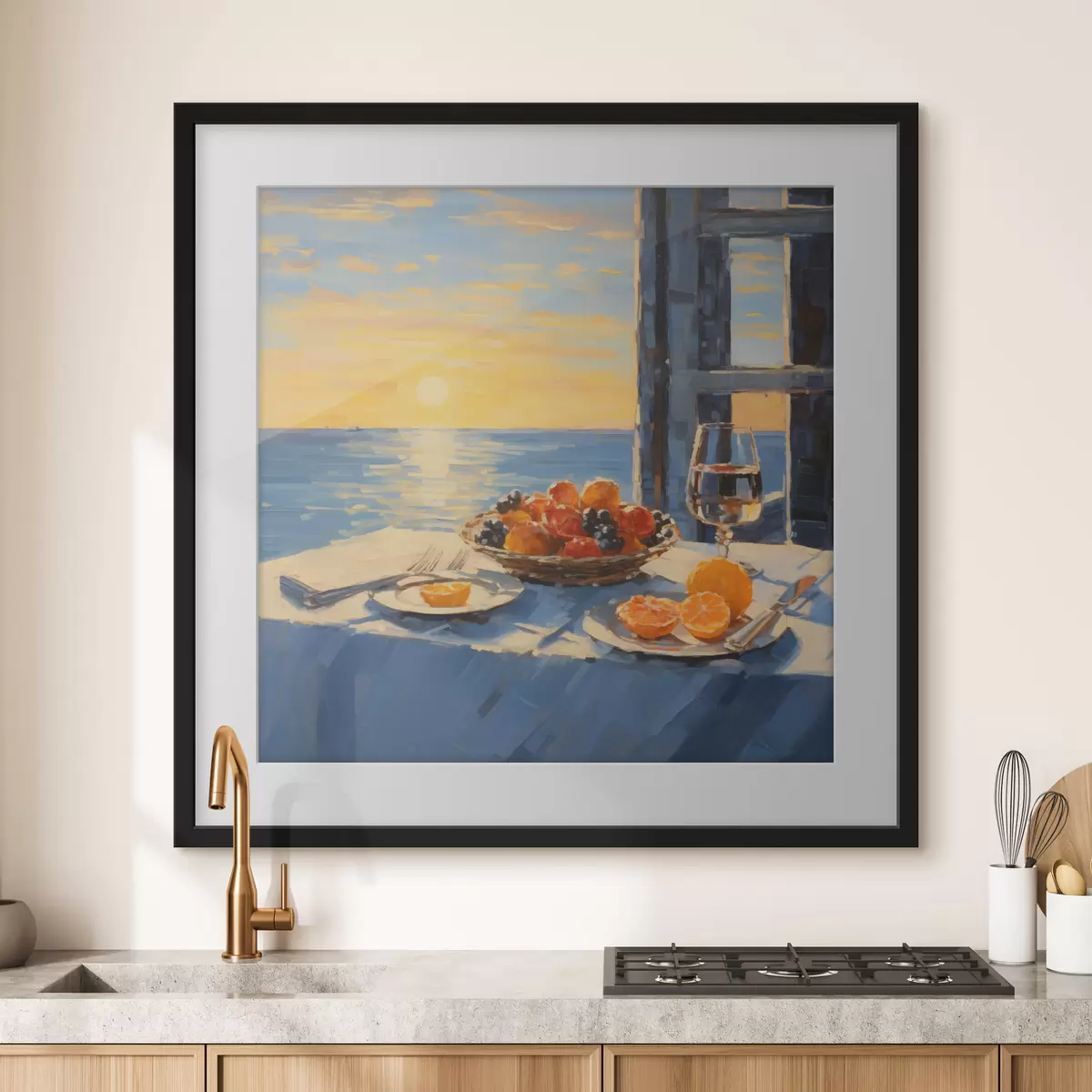 Poster Goût de soleil levant f43141