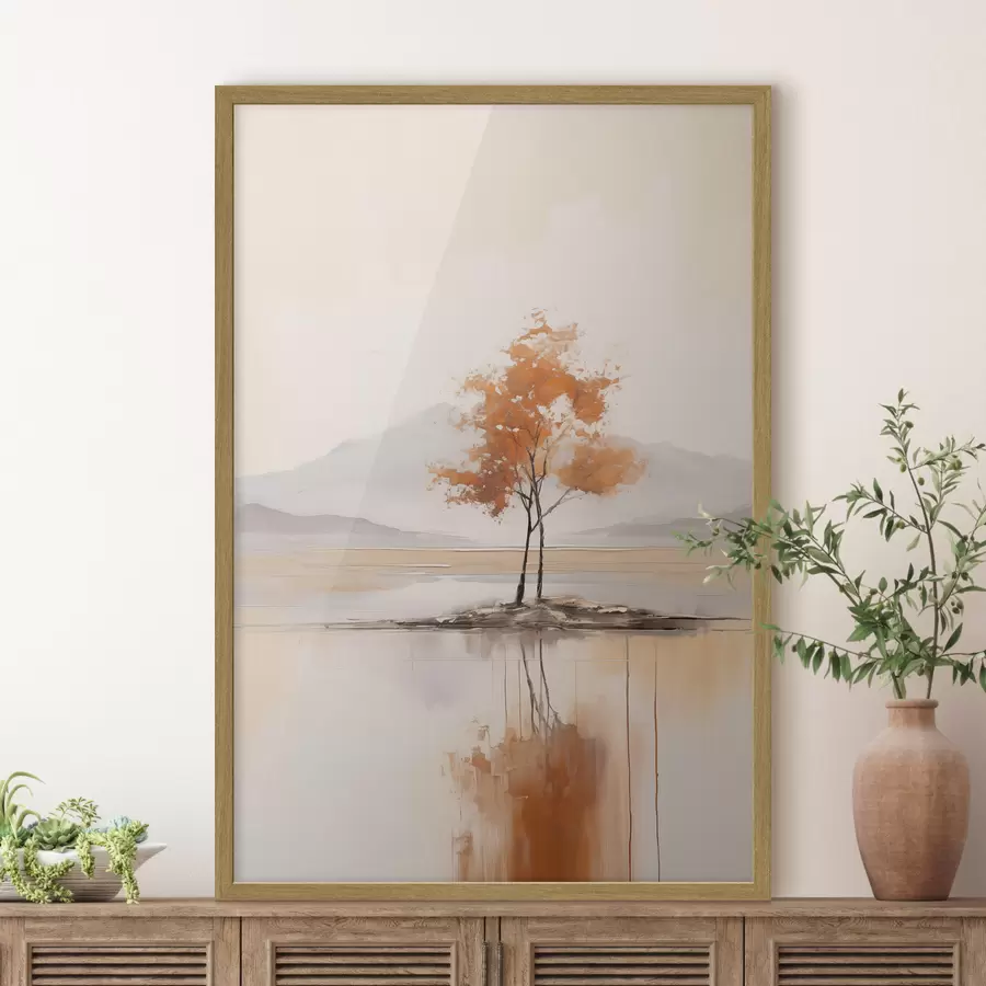 Papier peint L'île de l'automne f43147