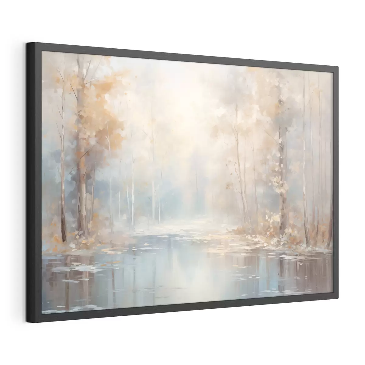 Poster Brume d’automne sur la rivière f43167