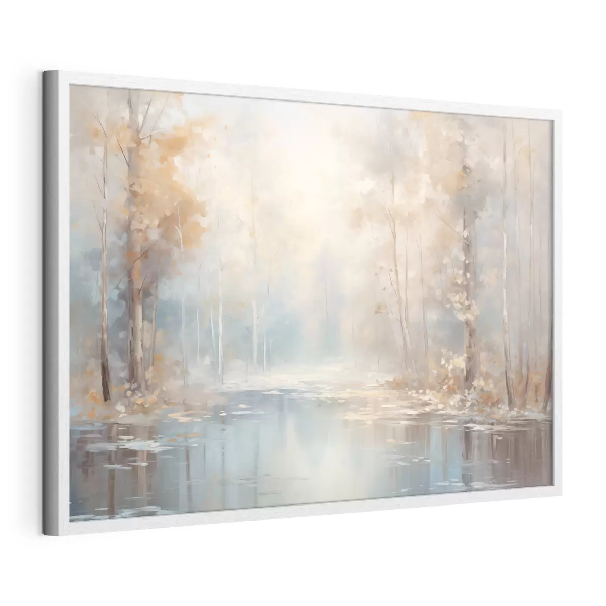 Poster Brume d’automne sur la rivière f43167