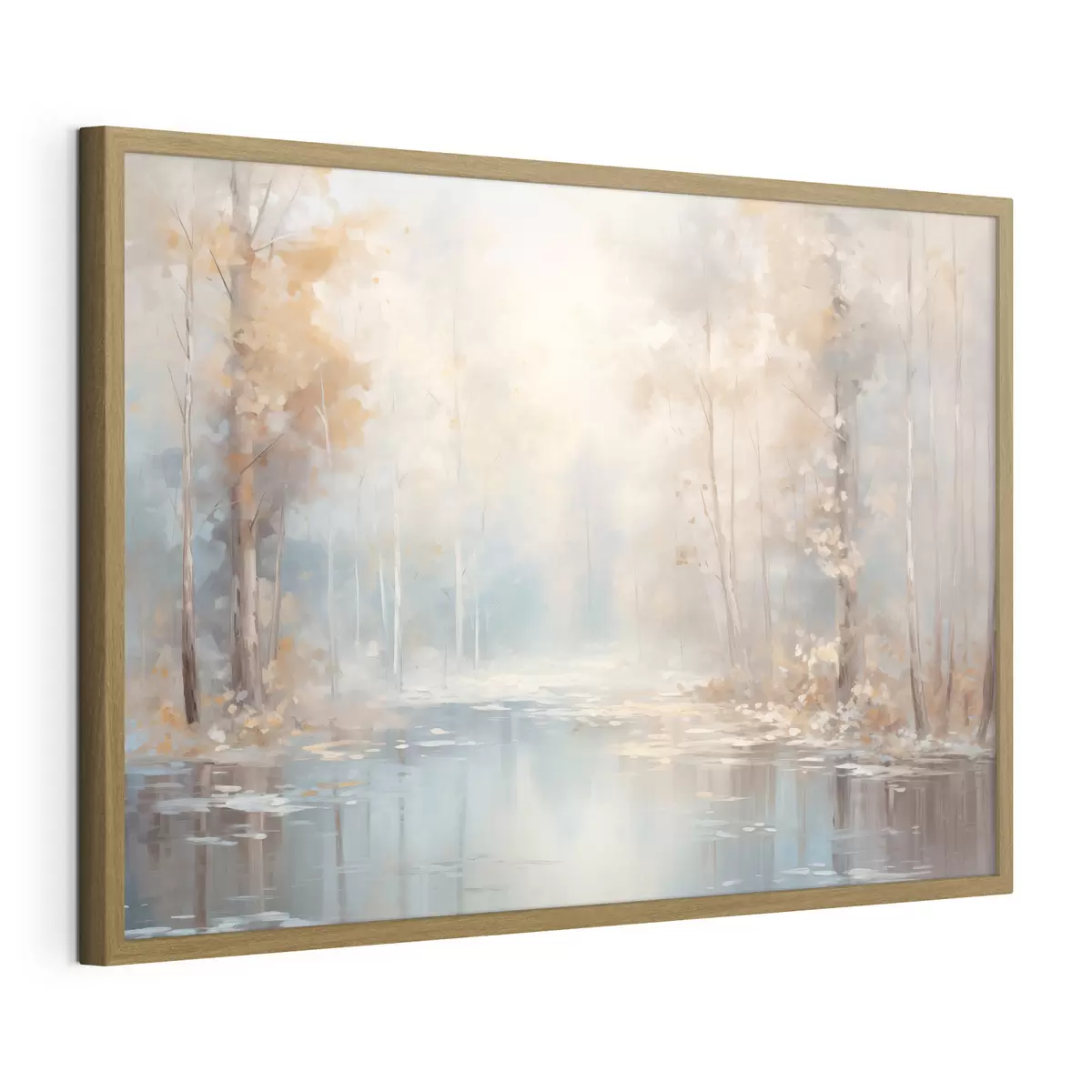 Poster Brume d’automne sur la rivière f43167