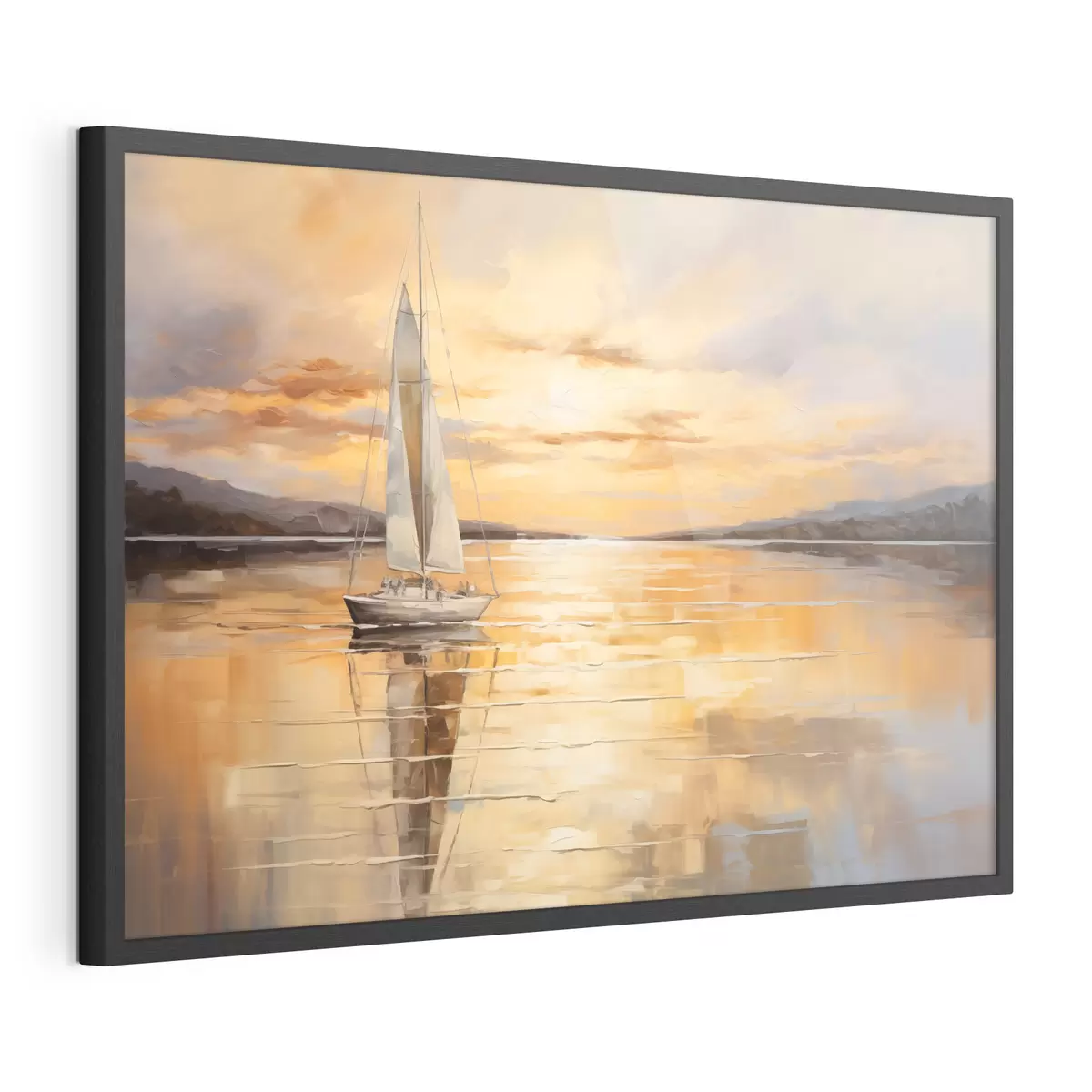 Poster Voile vers le soir f43169