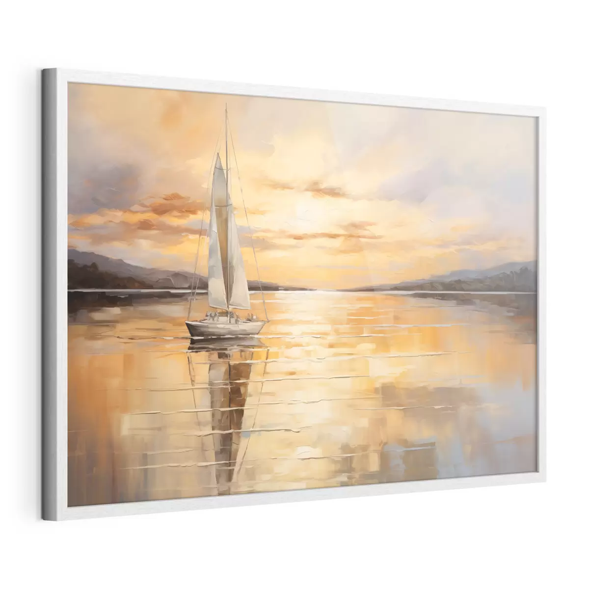 Poster Voile vers le soir f43169