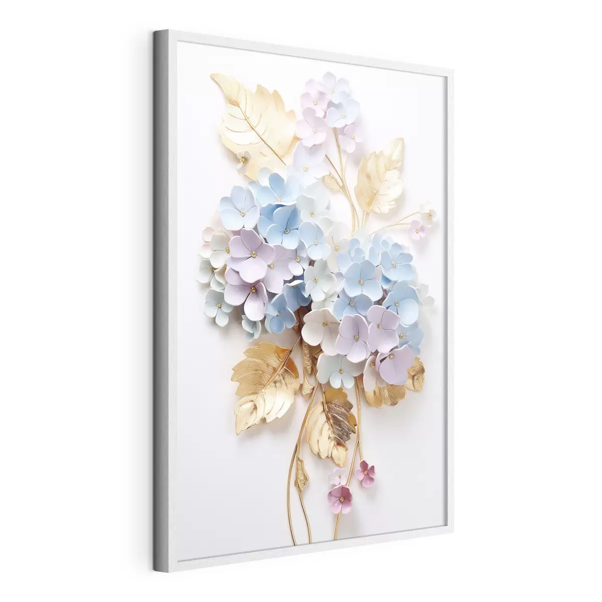 Poster Branches tendres d'hortensia f43122