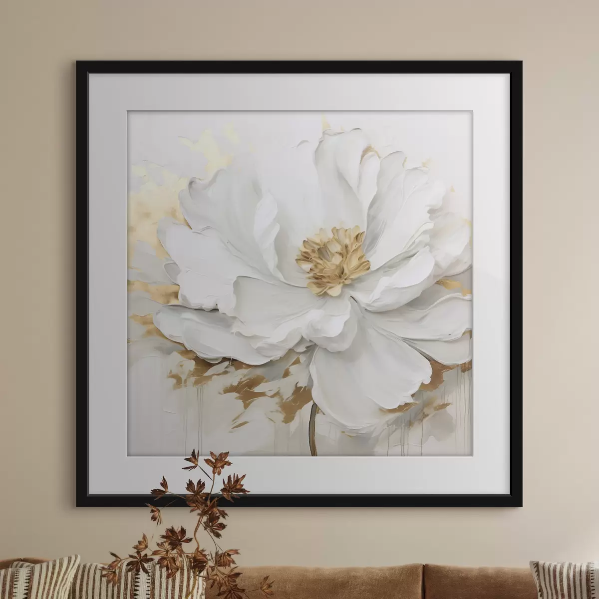 Poster Grande fleur f43127