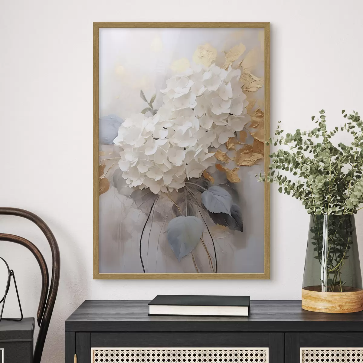 Poster Hortensia luxuriant f43130