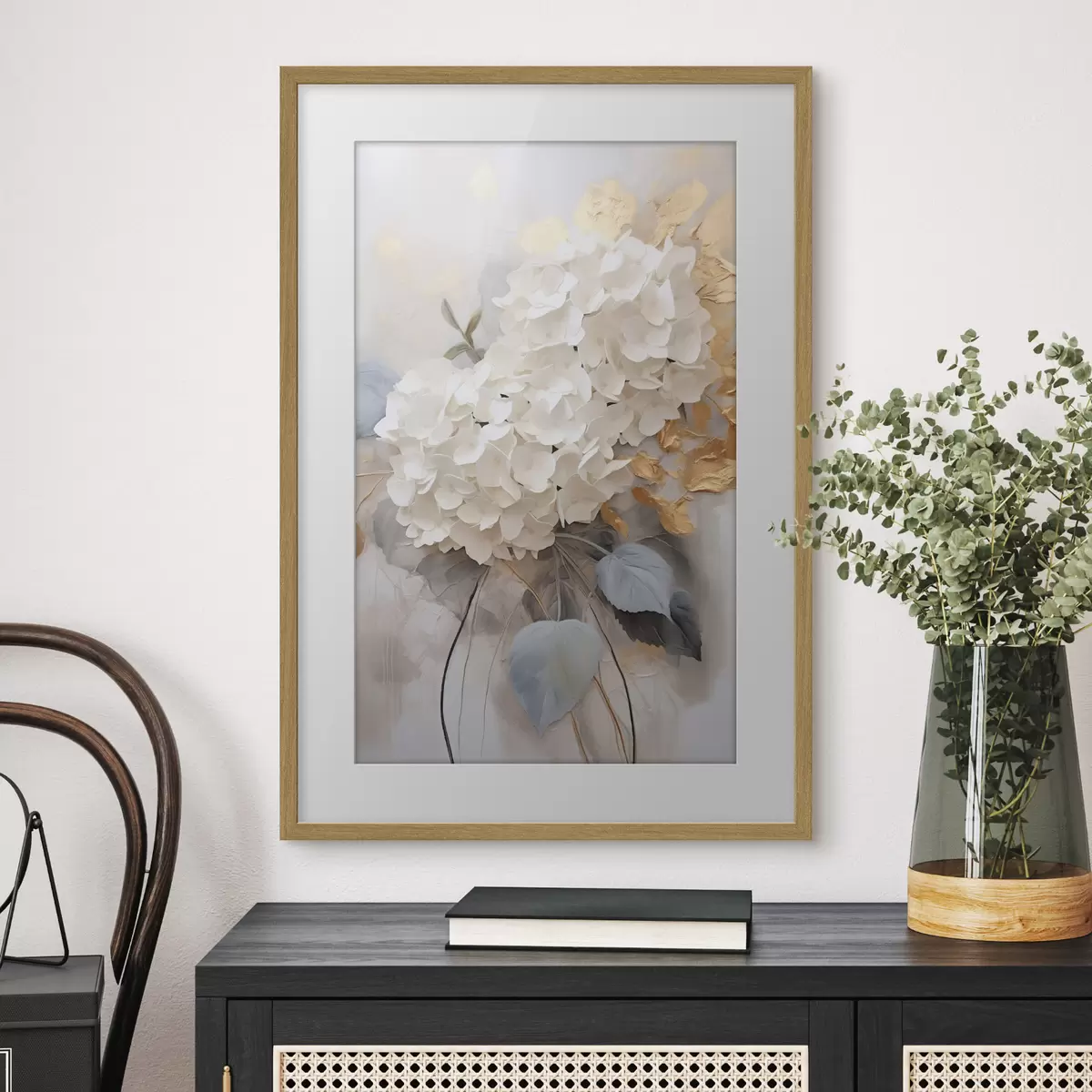 Poster Hortensia luxuriant f43130