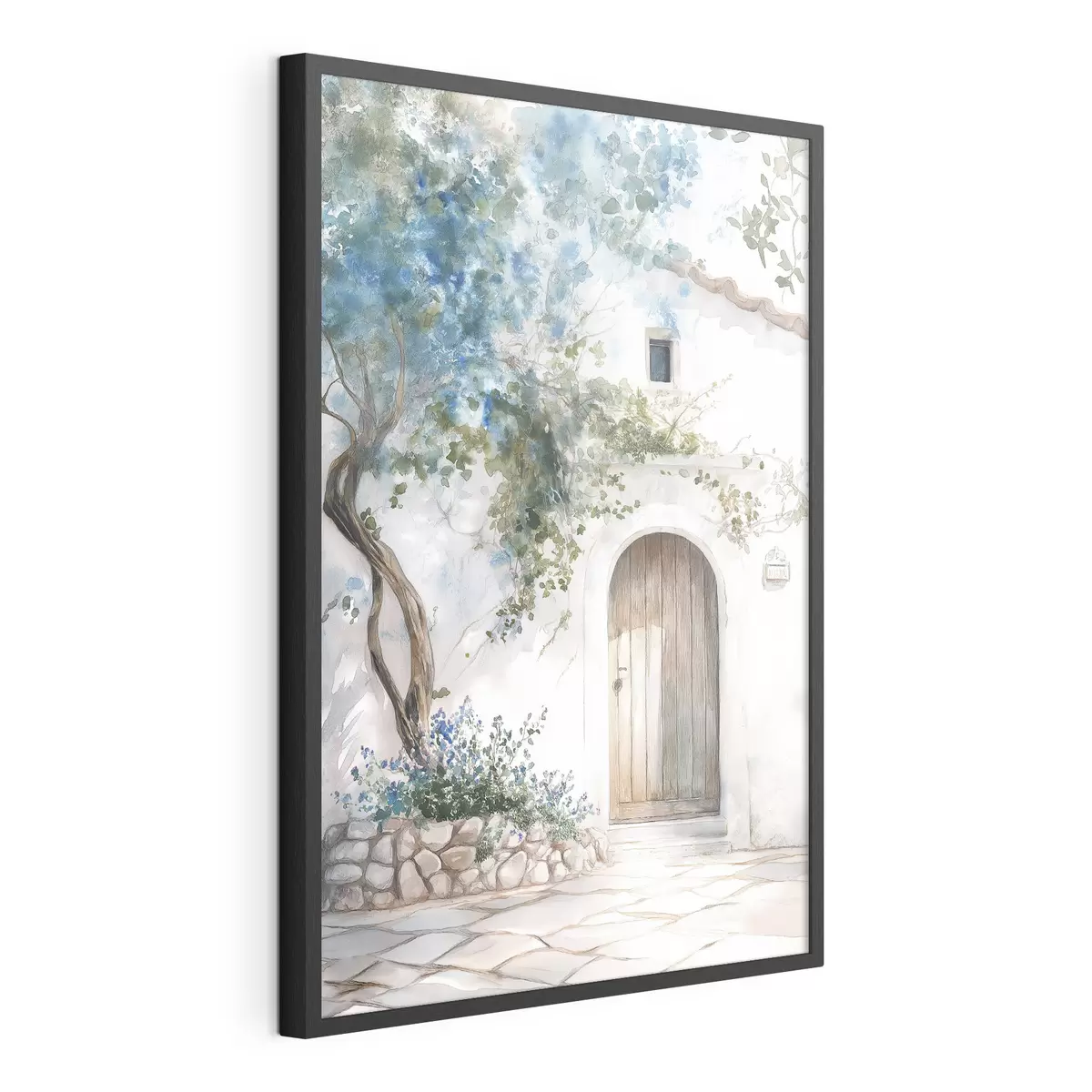 Poster Maison en fleurs f43179