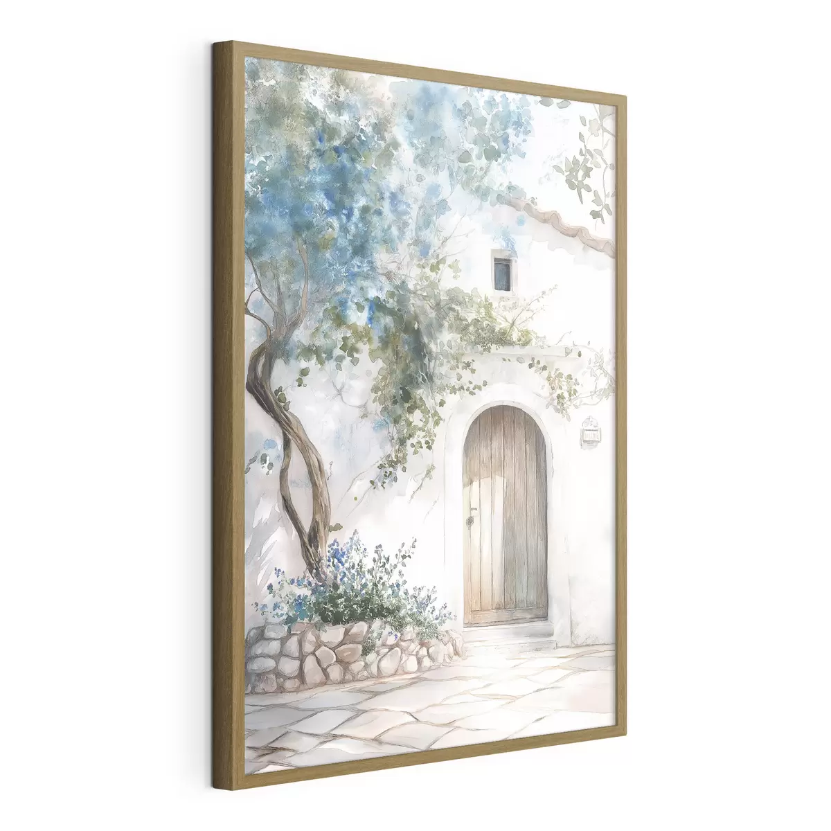 Poster Maison en fleurs f43179