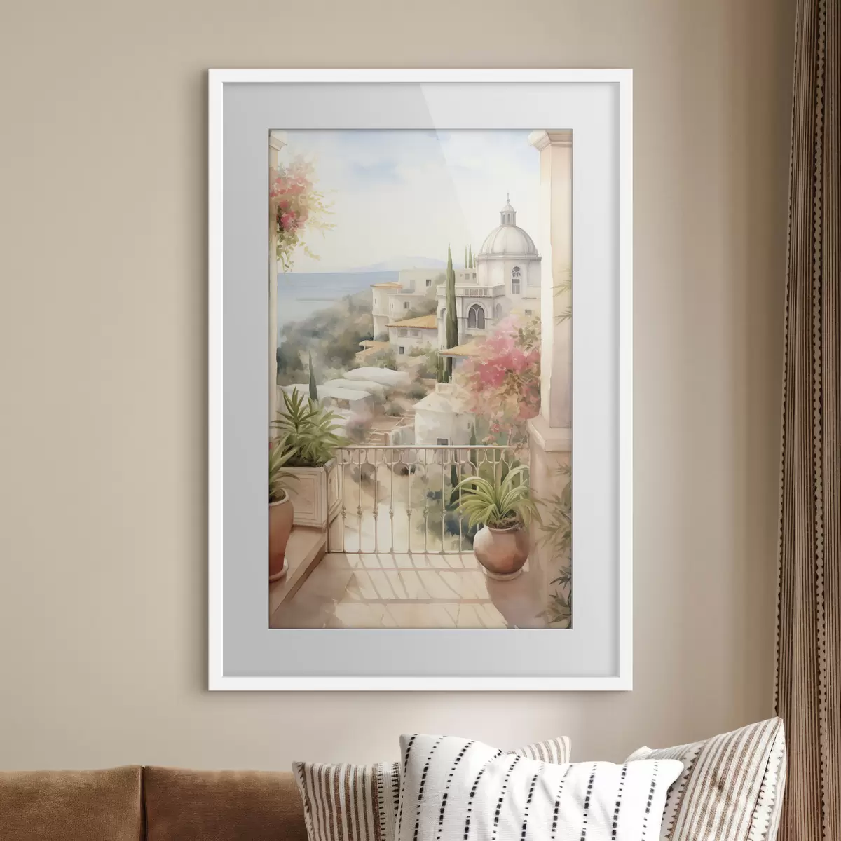 Poster Paysage et toucher f43181