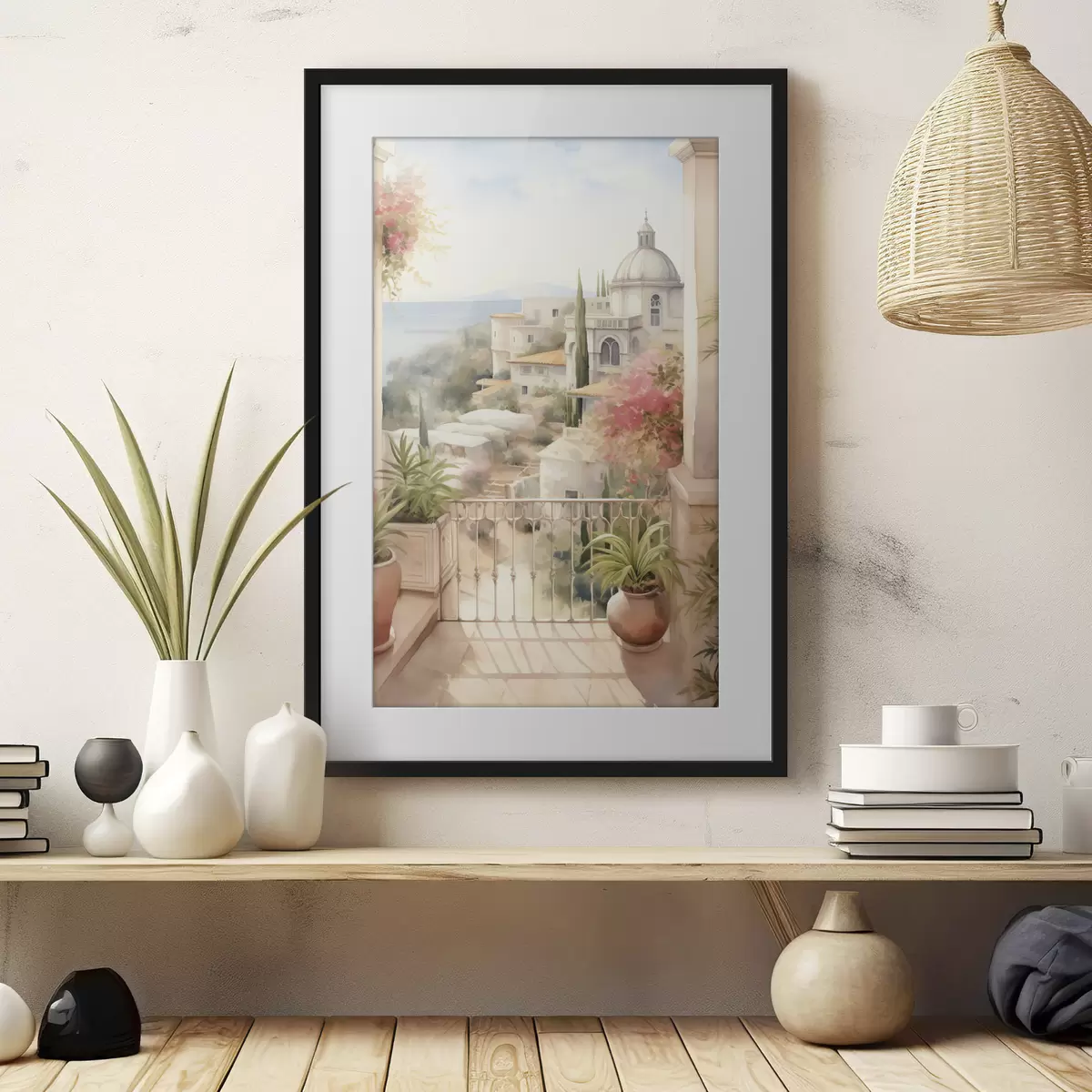 Poster Paysage et toucher f43181