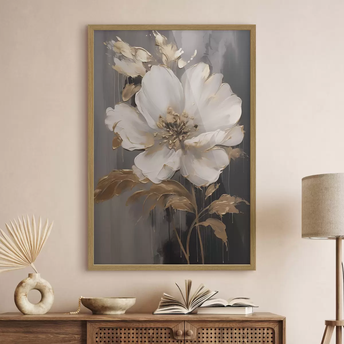 Poster Belle fleur légère f43207