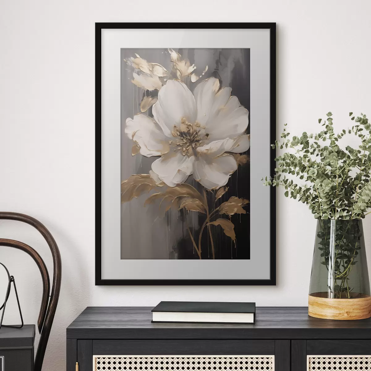 Poster Belle fleur légère f43207