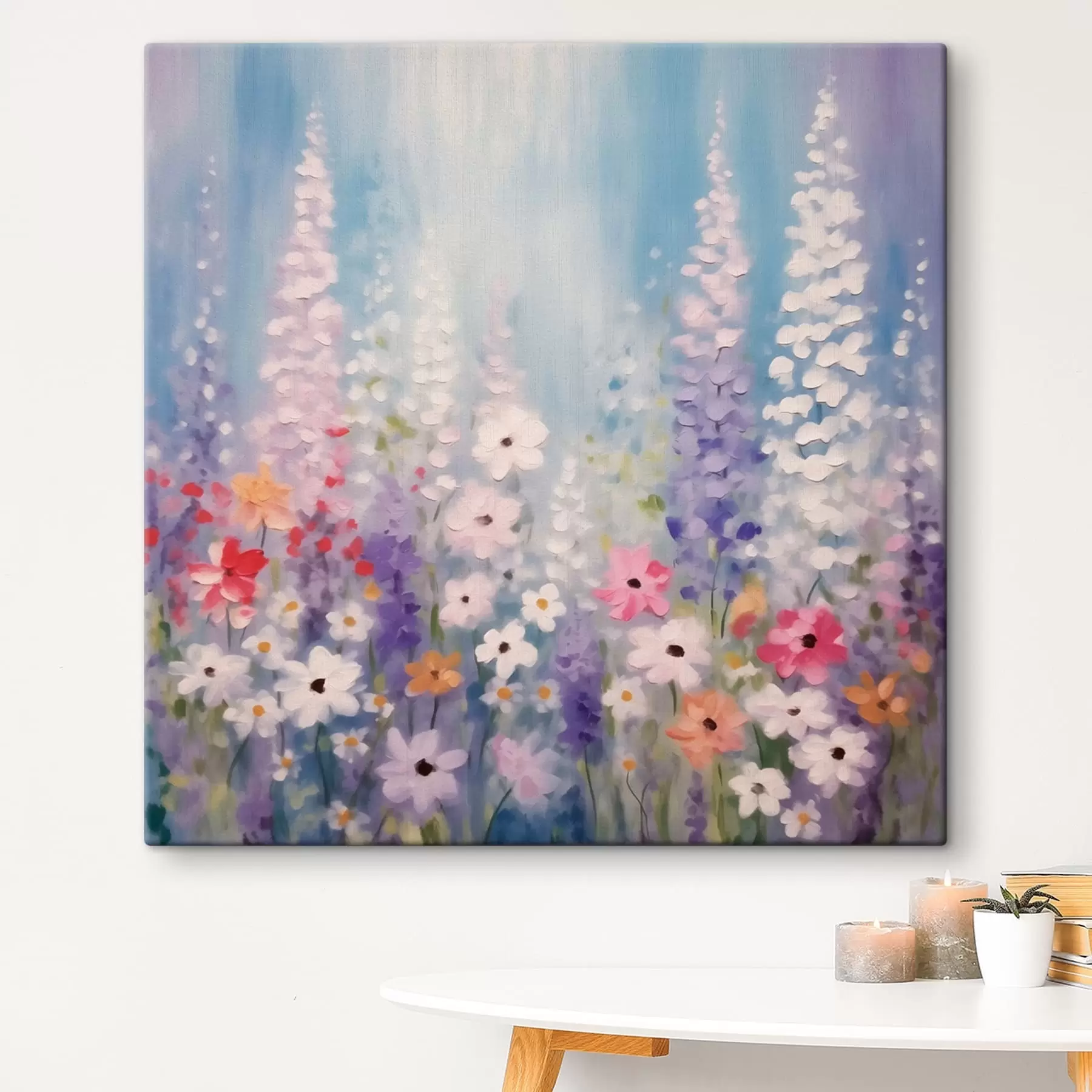 Tableau Fleurs colorées s43074