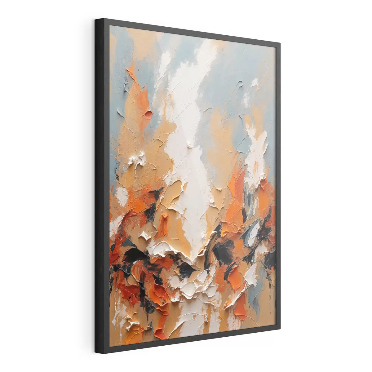 Poster Peinture à l'huile de style abstrait f43088