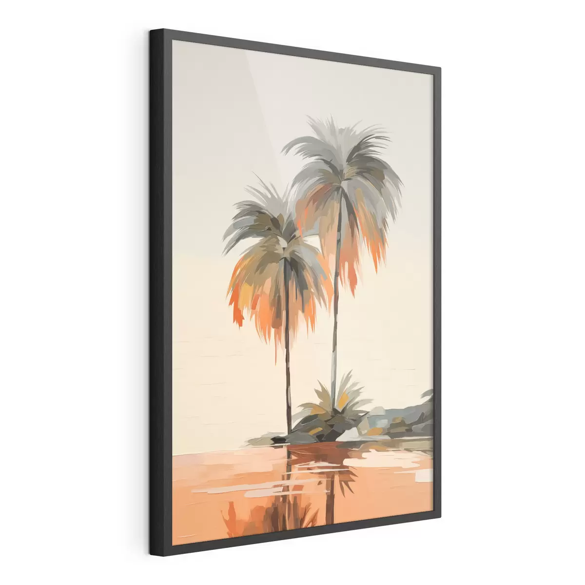 Poster Palmes et souvenir f43230