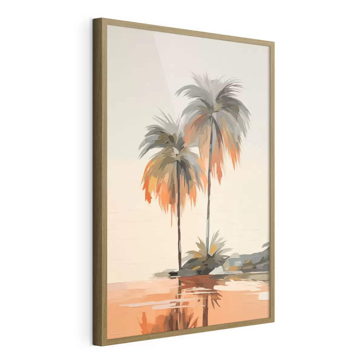 Poster Palmes et souvenir f43230