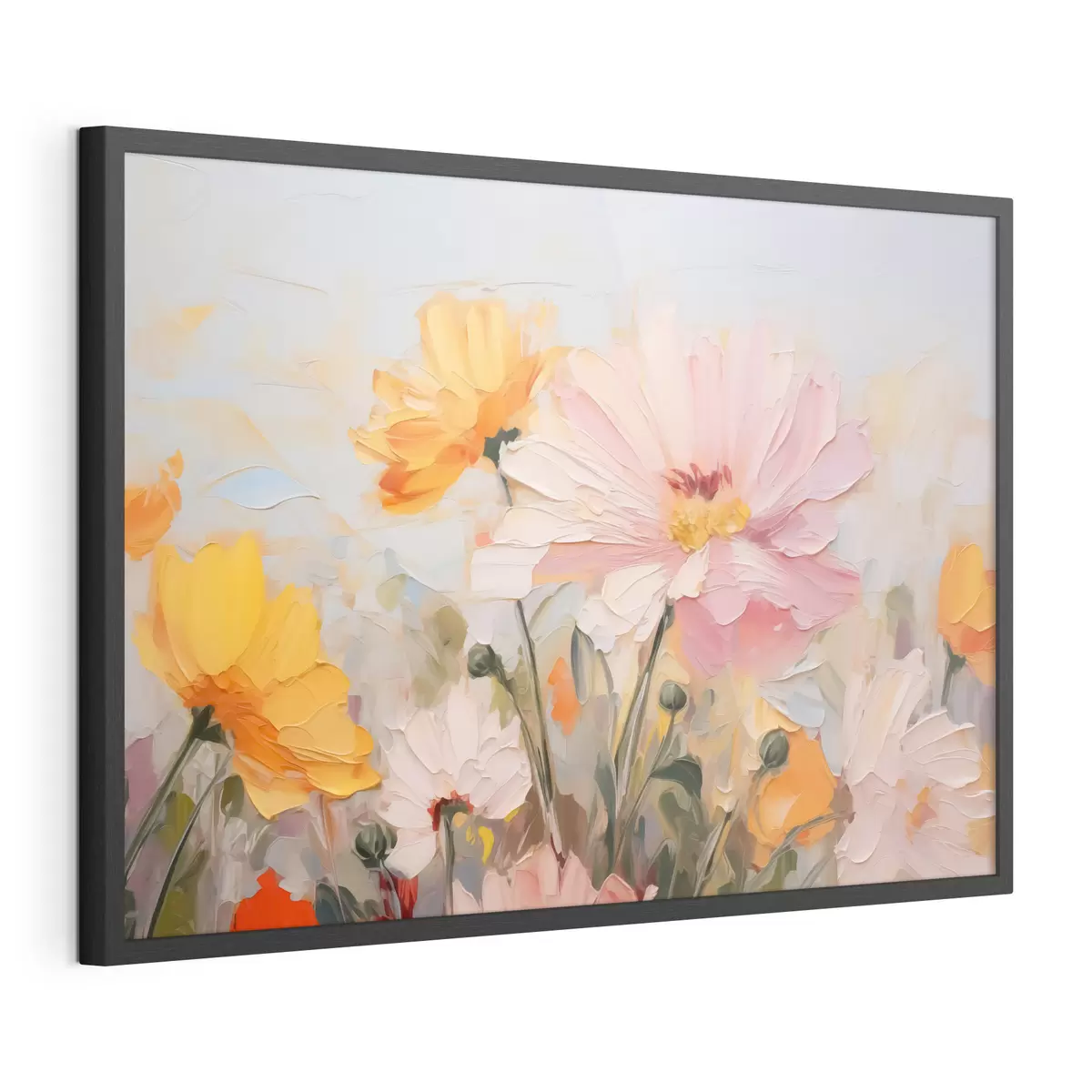 Poster Fleurs abstraites lumineuses f43232