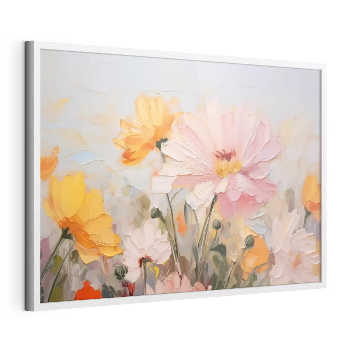 Poster Fleurs abstraites lumineuses f43232