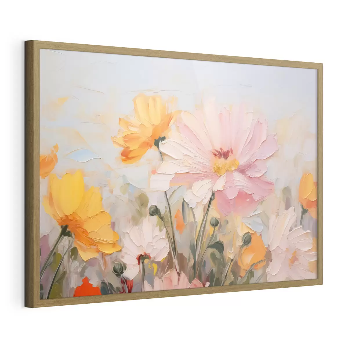 Poster Fleurs abstraites lumineuses f43232
