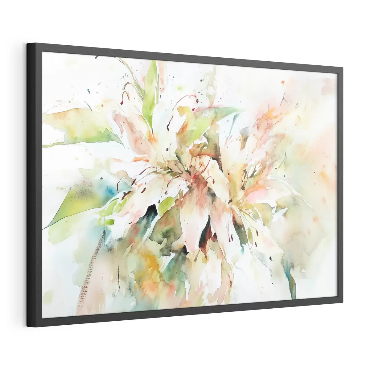 Poster Dessin abstrait de fleurs f43298