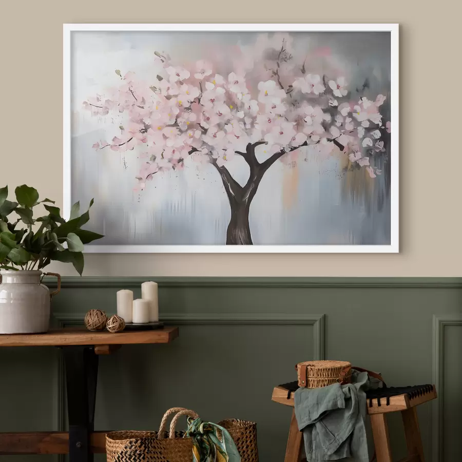 Papier peint Arbre en fleurs f43300