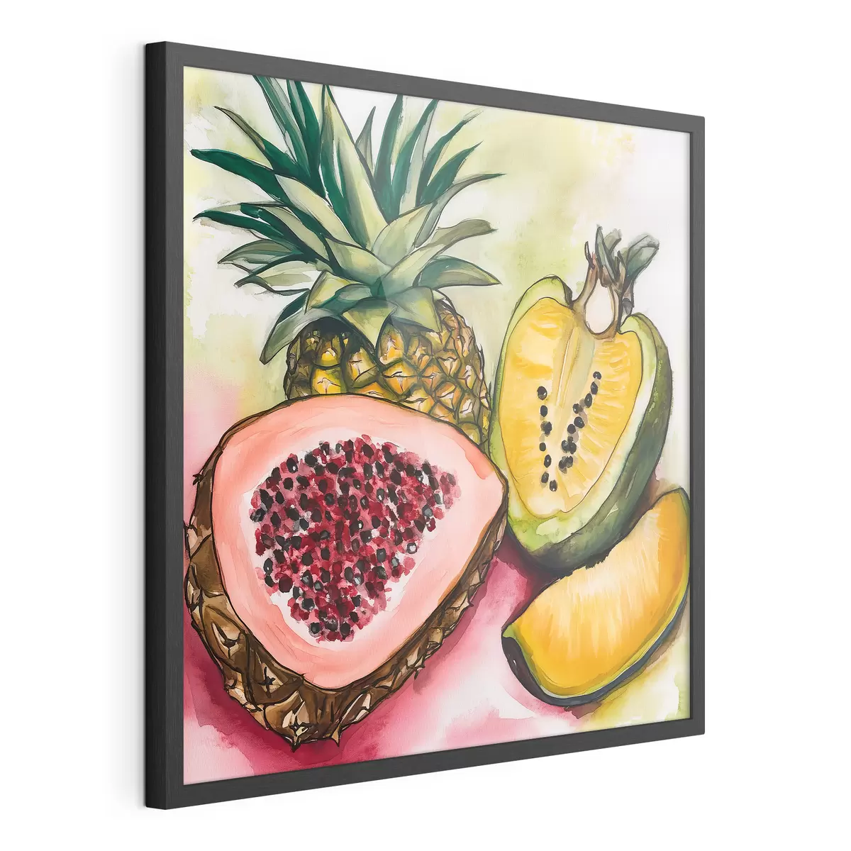 Poster Fruits tropicaux f43303